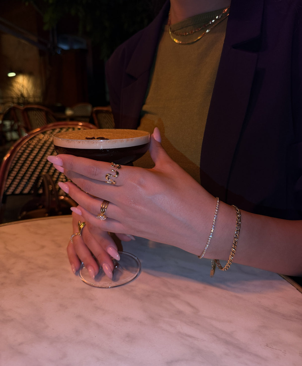 WAVE RING - justerbar